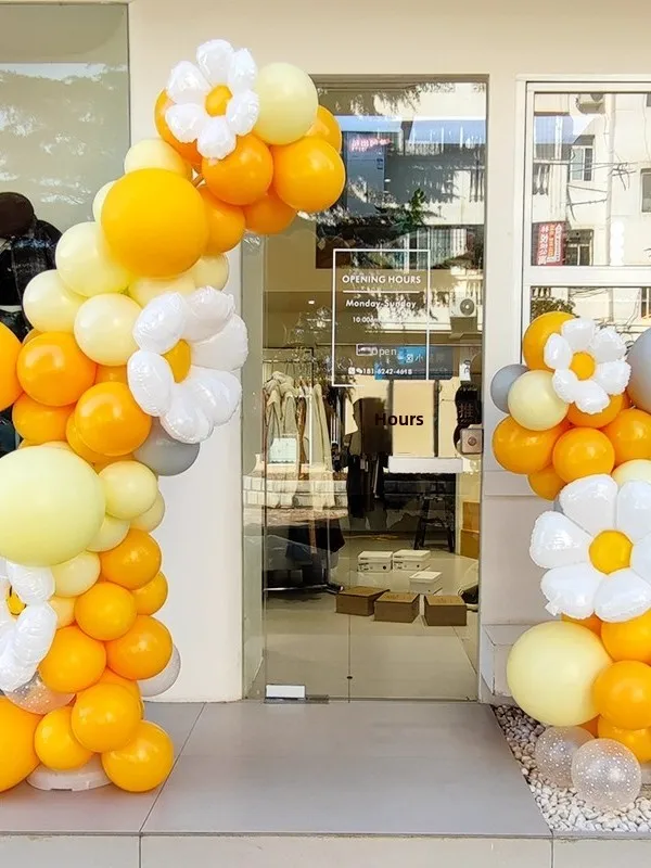 

Арка из воздушных шаров для празднования годовщины, передвижная декоративная колонна из латексных шаров, украшение для церемонии открытия и мероприятий