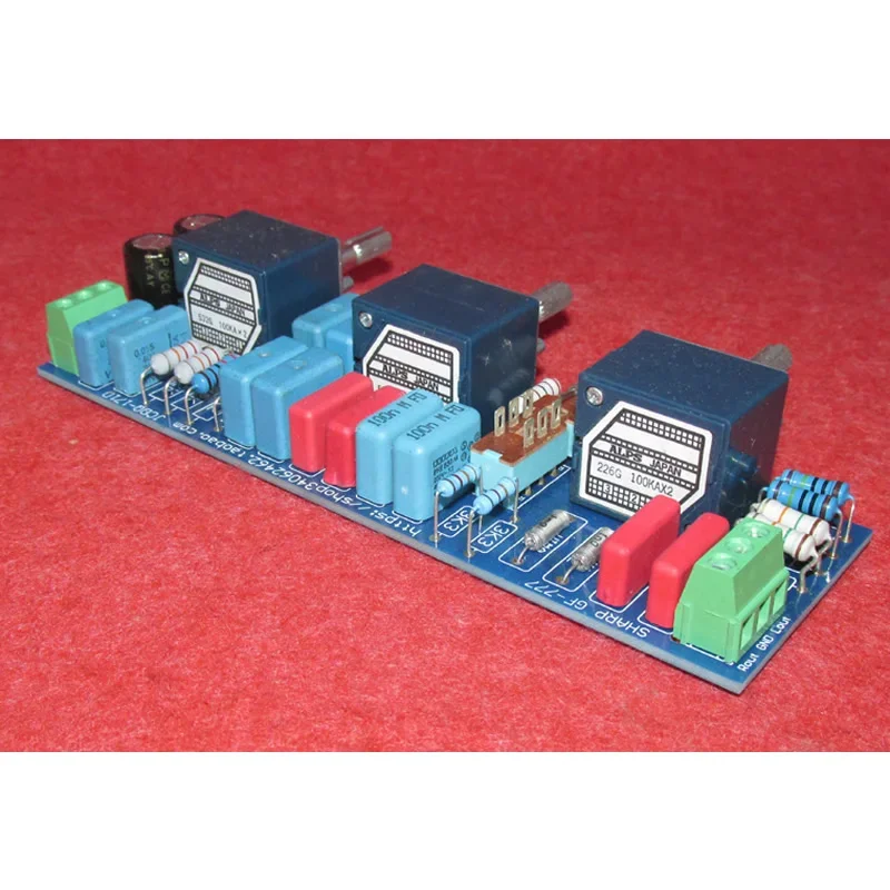 Shengbao GF-777 attenuating high and low loudness volume circuit board JCDQ171D, low distortion, good transient response