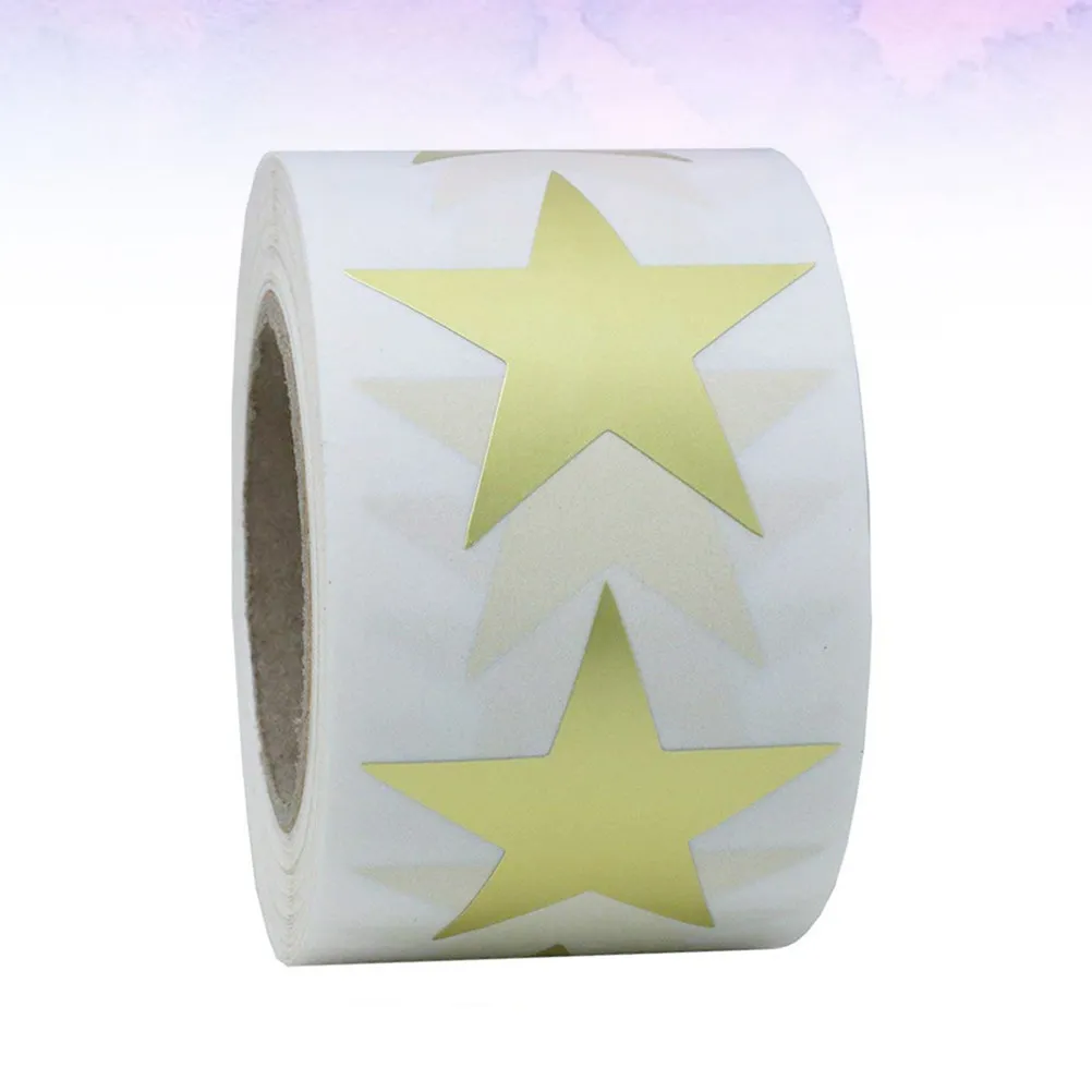 

500Pcs Lovely Paster Pentagram Stickers Kids Decorative Eco Friendly Transfer Paper Stickers for Body Art Halloween Cosplay