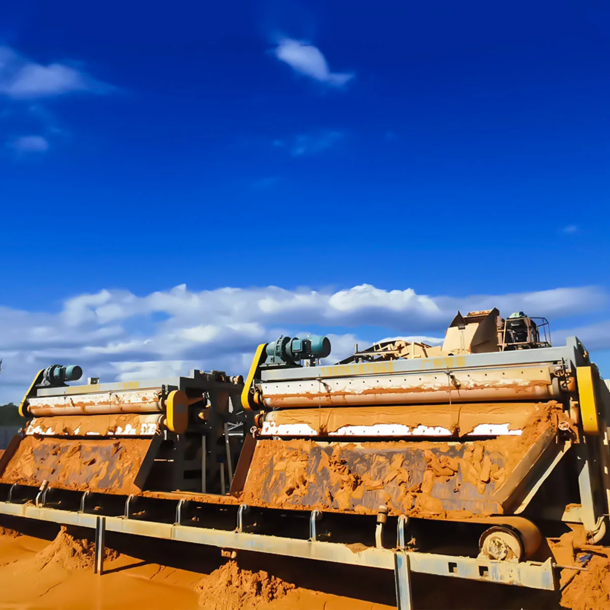 Direct supply of large sewage treatment equipment, sand washing sludge dewatering machine, stone yard mud filter belt filter pre