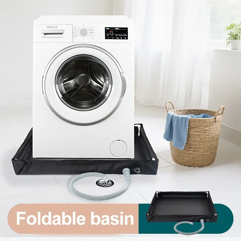 Portable Shower Pan with Drain Hose Foldable Shower Base Outdoor Tent Shower Tray for RV Outdoor Camping  Beach Pet Bath