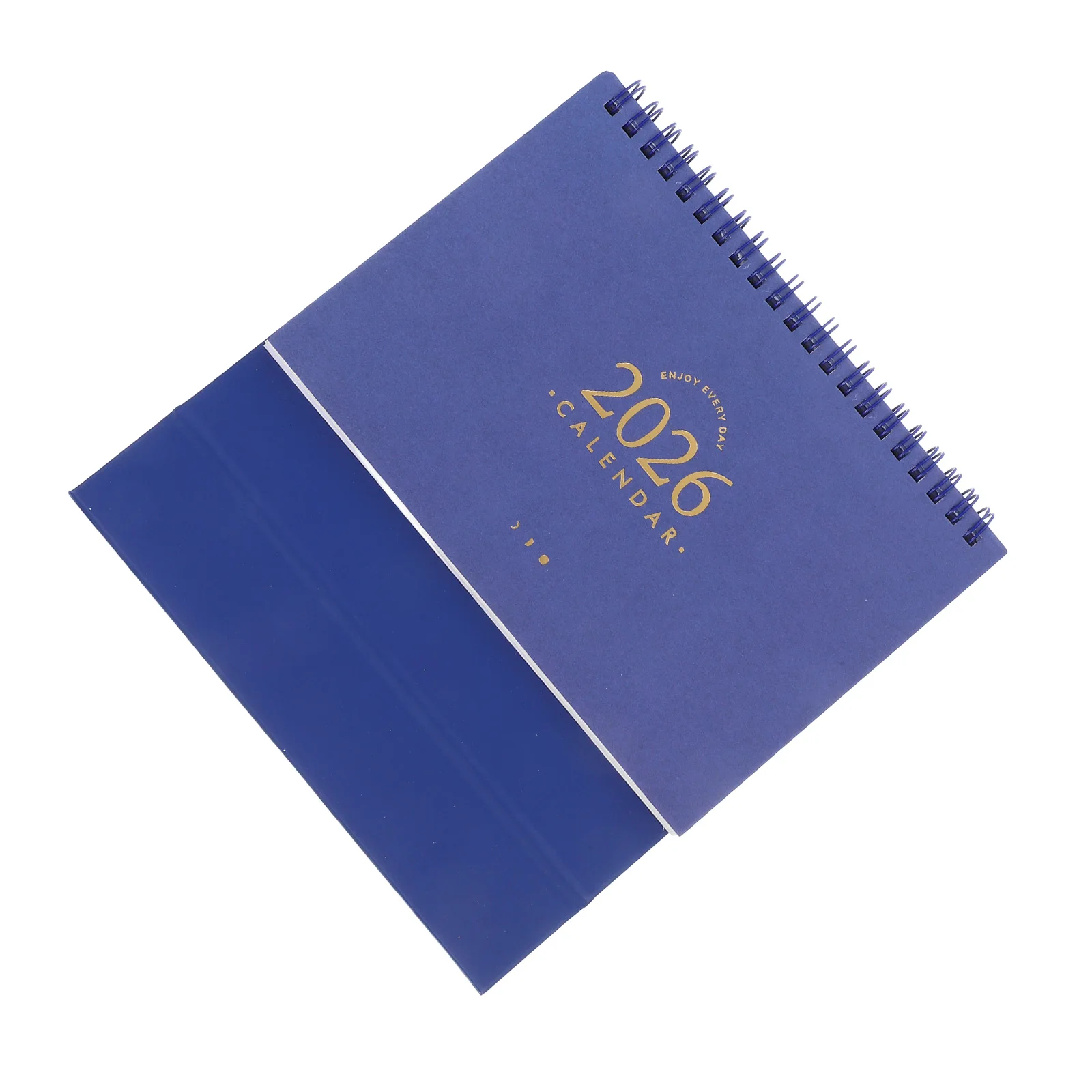 

2026 Desk Calendar Twin-Wire Binding Compact Mini Flip Design For Home Office School Minimalist Standing Planner Small-Sized