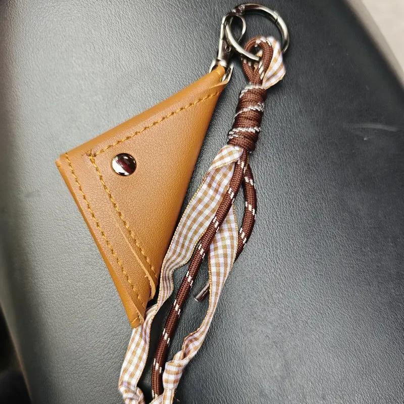 Autumn New Bag Pendant Triangle Mini Bag Accessories Ladies Messenger Bag Niche Accessories