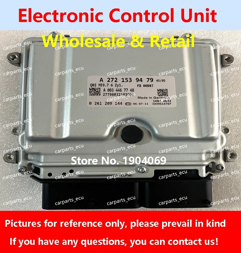 

A2721535691/A2721531591/A2721534379/A2721532292 для Benz S300 S350 Viano Компьютерная плата двигателя автомобиля/ECU/ME9.7 A272 A2721539479