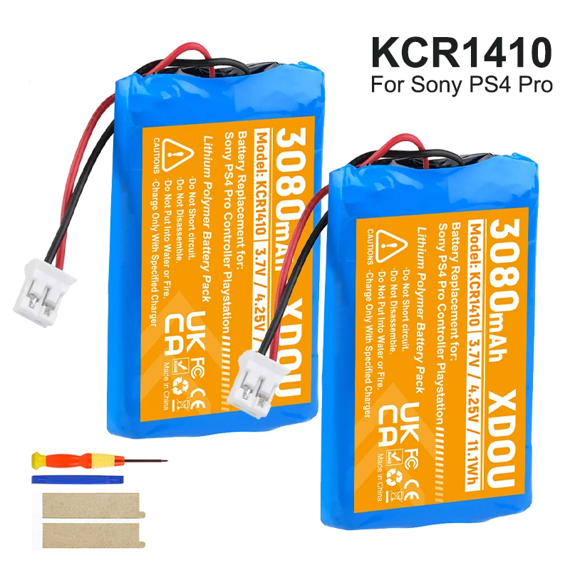 

Brand-New 3080mAh Powerful Battery For SONY PS4 Pro Slim KCR1410 CUH-ZCT2 CUH-ZCT2U Wireless Controller Playstation GamePad