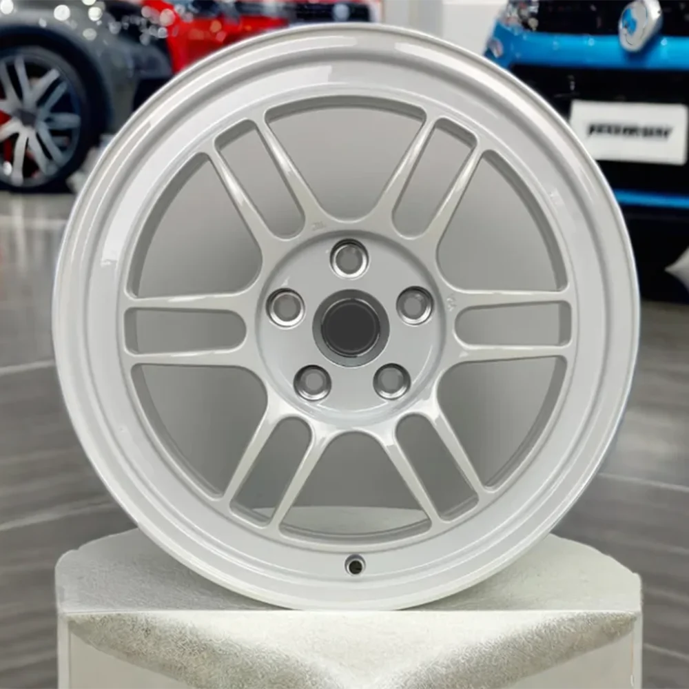 Forged Aluminum Deep Concave Motorsport Wheel Set for Tesla Model 3 Y Polished