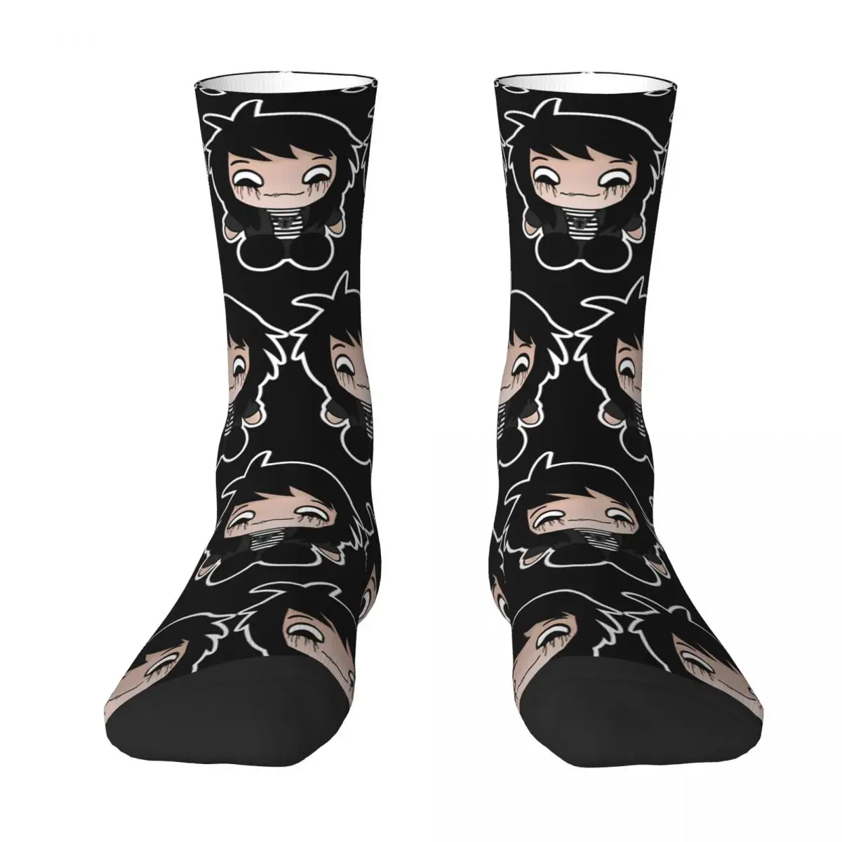 Johnnie Guilbert Socks Winter punk Stockings Korean Men High Quality Socks Pattern Outdoor Non Slip Socks