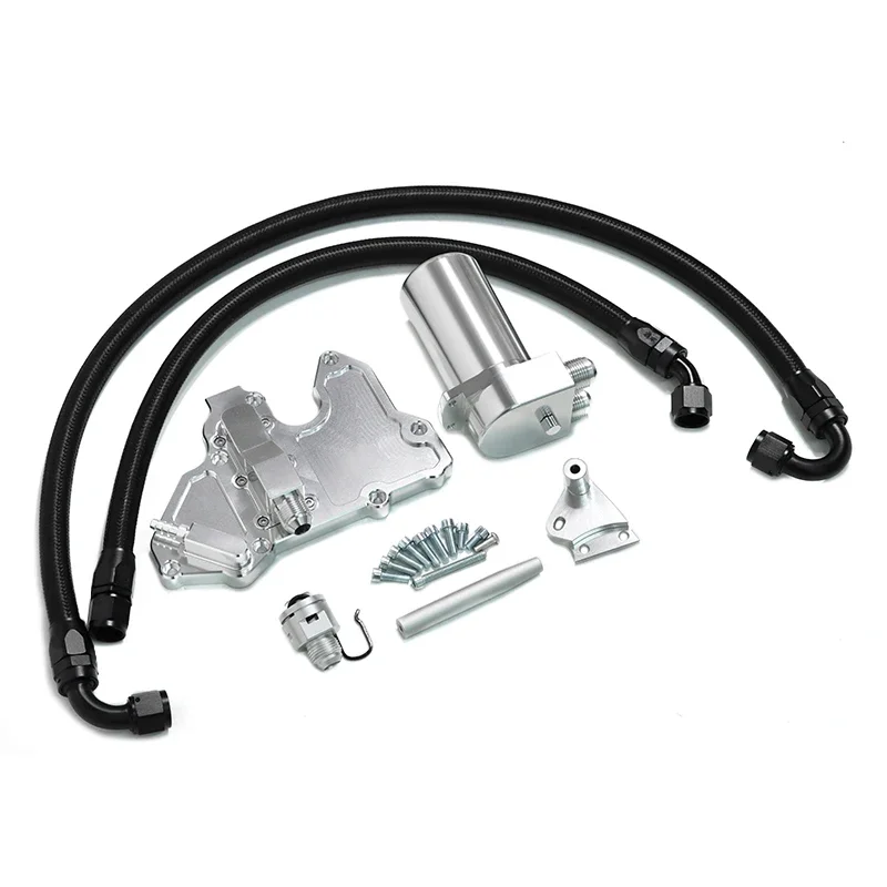 SYPES CNC Aluminum Oil Catch Can Tank Kit for Golf MK7 S3 Gen3 EA888 Engine