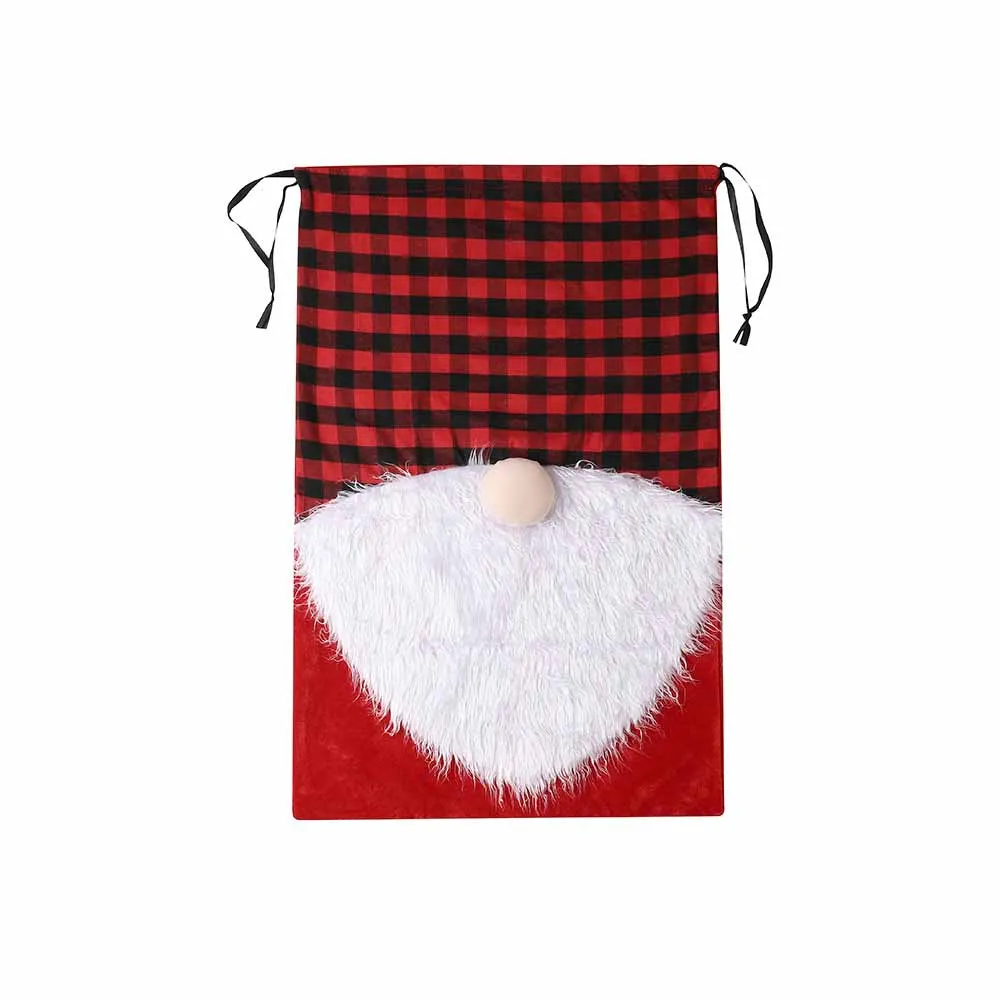 Niestandardowe imię Torby świąteczne Nowy Rok Duża torba na prezenty krasnoludki Spersonalizowana nazwa Boże Narodzenie Duch Święty Mikołaj Torba na prezenty Wesołych Świąt