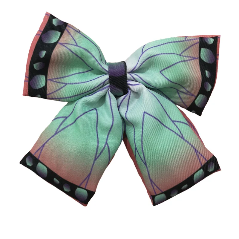 Anime Demon Slayer Cartoon Cosplay Schleife Haarring Kawaii Fans Collection Haarschmuck