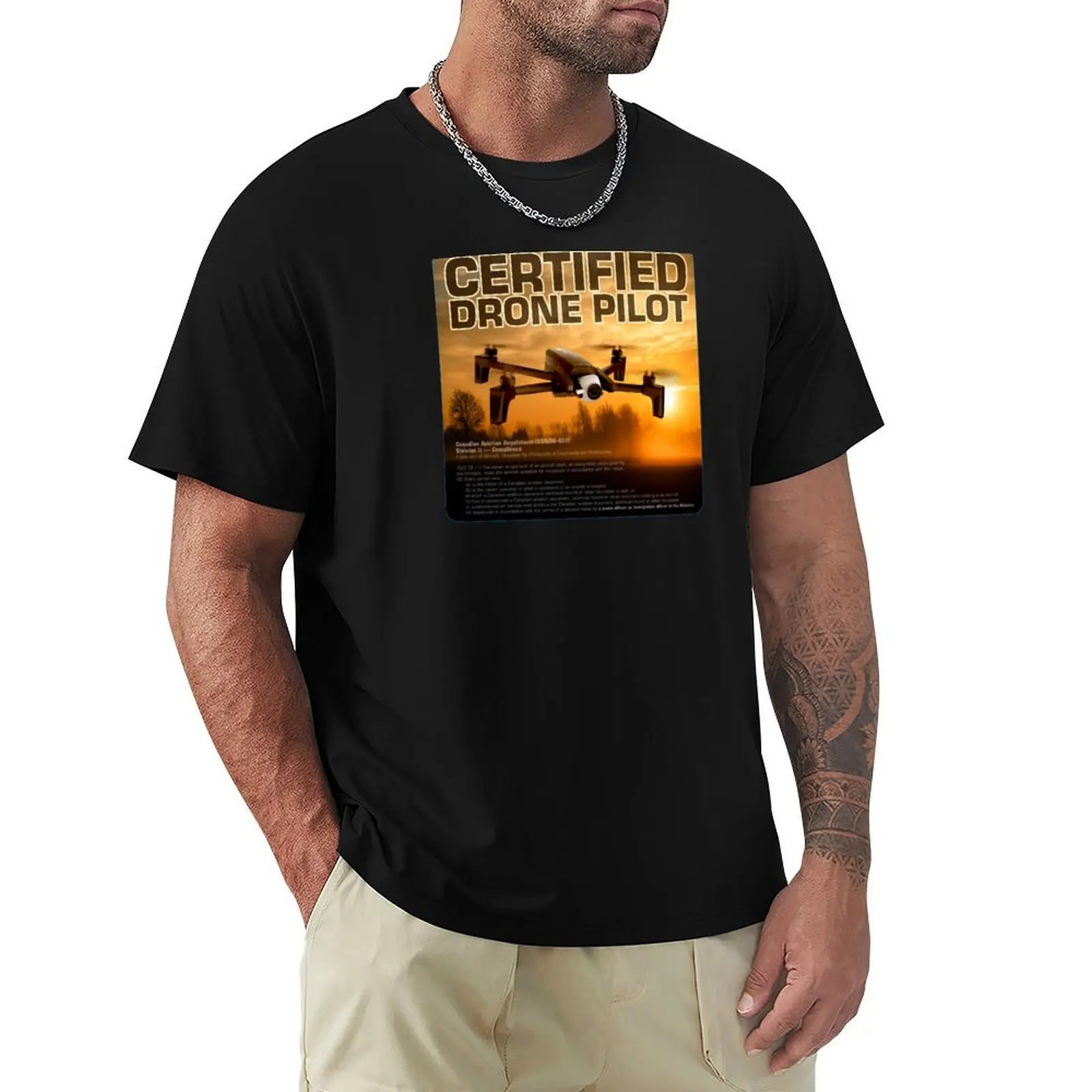 

Certified Drone Pilot T-Shirt Plus Size Loose Fit T-Shirt