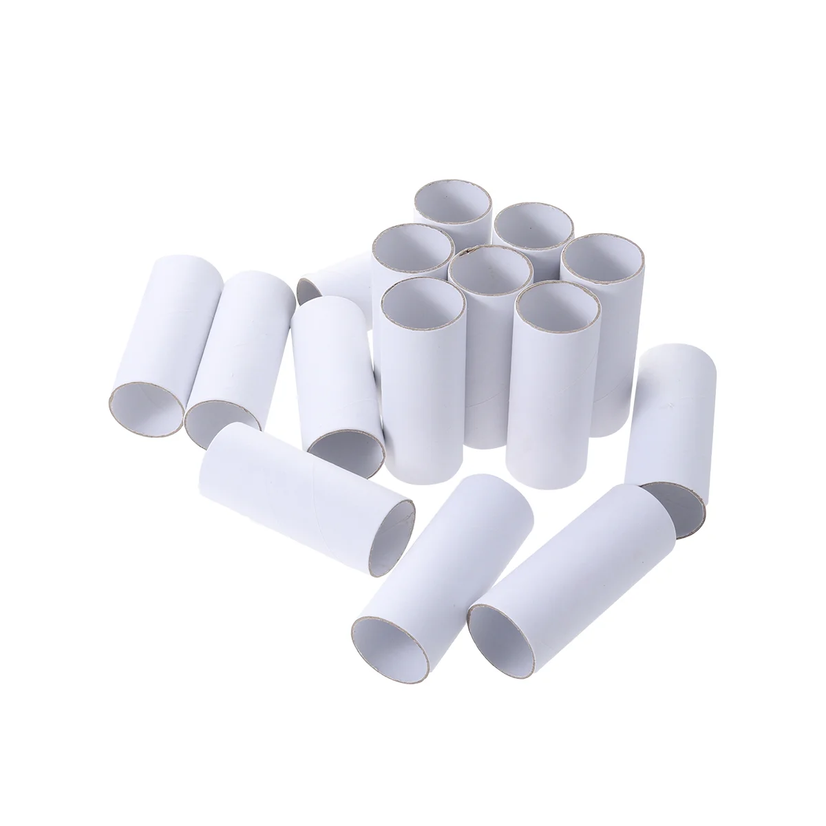 

30 PCS Paper Tube Paperboard Christmas Crafts Manual Toddler Toys