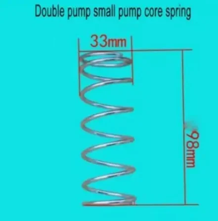 Jack Plunger Kit Horizontal Double Pump 3Ton with Spring Jack Repair Tools