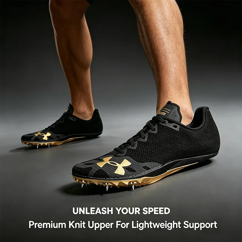Under Armour Men Low-Top Track Spikes Lightweight Professional Racing Training Athletic Running Shoes 3021831-004