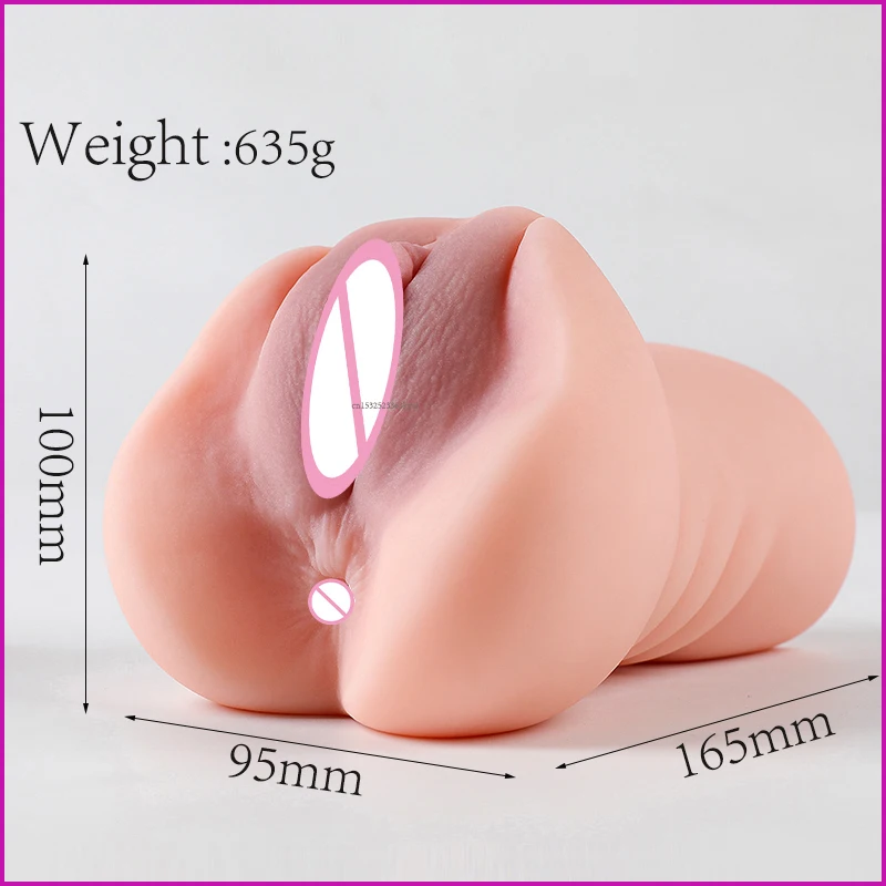 Male Masturbator Sex Toys Silicone Real Vagina Mouth Artificial Pocket Pussy Shop Products Sexy Toys For Adults Men Masturbation