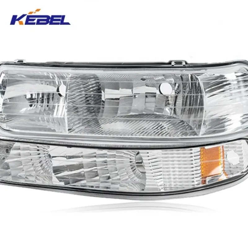 Kebel Car Lighting Systems Auto Head Lights Good Quality Car Headlamp for Chevrolet Silverado 1999 2000 2001 2002