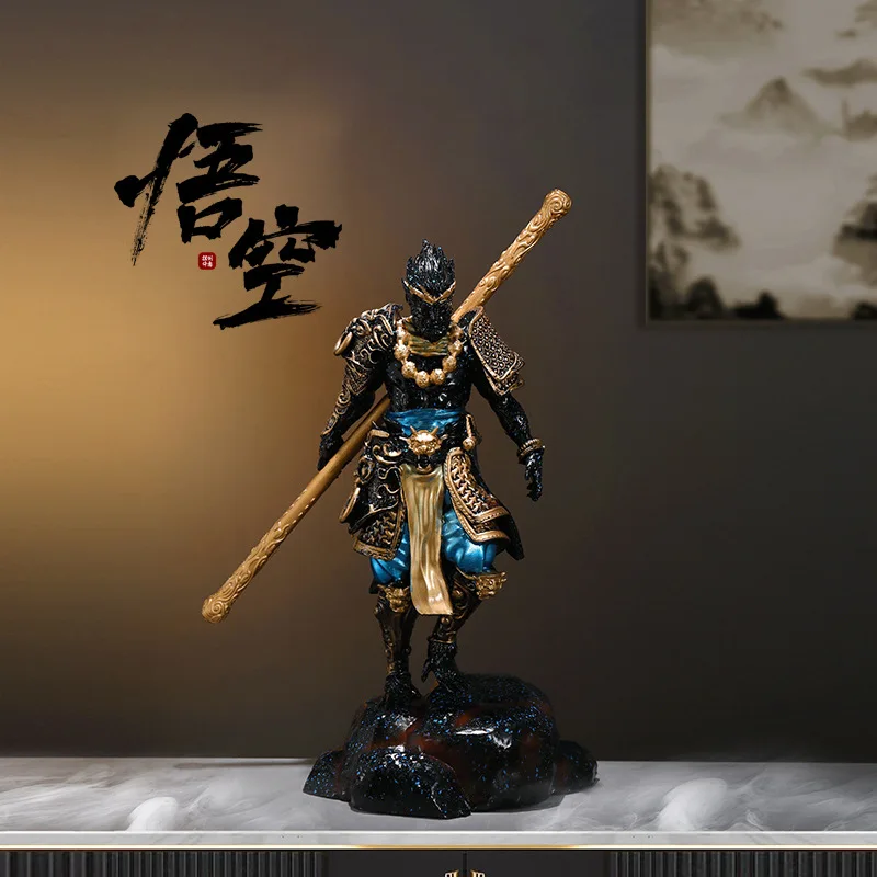 Black Myth Wukong Ornament Battle Saint Monkey King Game Model Floor Decoration Home Living Room Decor