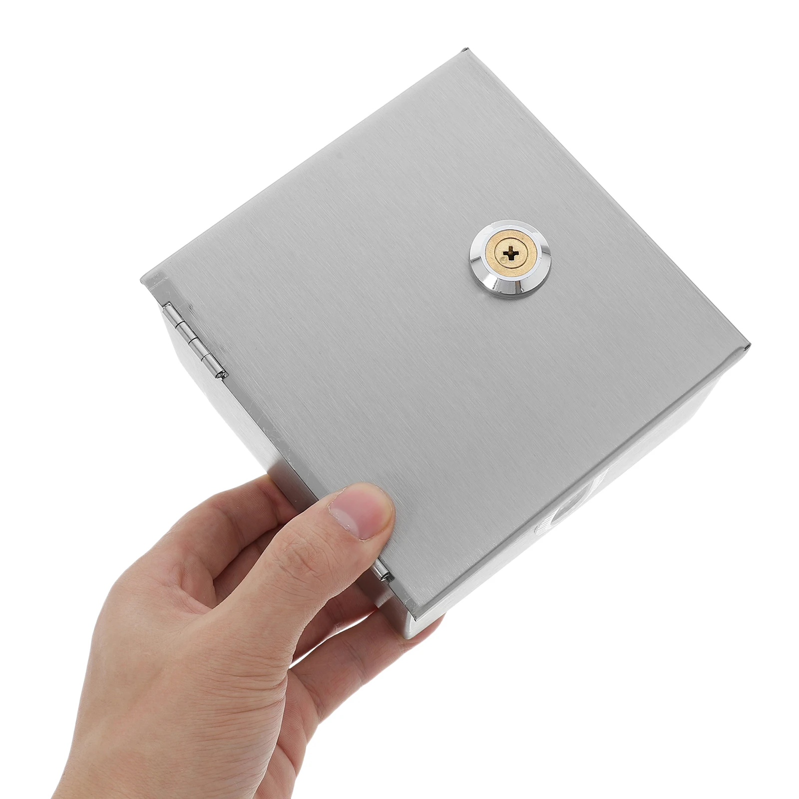 

Stainless Steel Electrical Box Waterproof Outlet Protector with Switch Cover for Home Office Ev Charging Station Anti-Theft