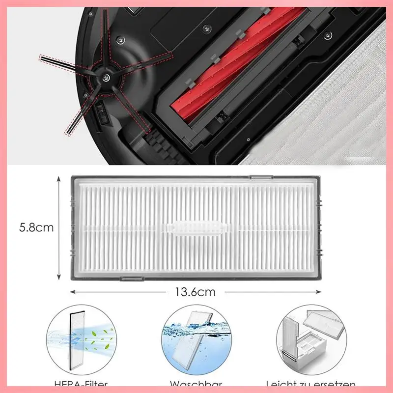 L65A-Main Brushes Replace Main Brushes For Roborock S7 Pro Ultra/S7 Maxv Ultra, Tools