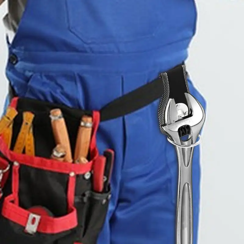 Hammer Holder Heavy Duty Tool Belt Hook Hammer Loop Tool Belt Accessories Belt Tool Holder Tool Belt Clip For Construction Sites