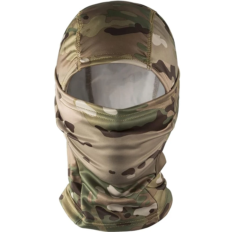 Onetigris Tactische Camouflage Bivakmuts Volledig Gezichtsmasker Hoed Fiets Fiets Camo Bandana Nek Gaiter