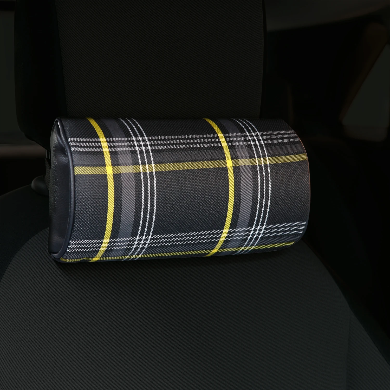Scotland Plaid Fabric Headrest - Car Accessories Nearby review and price