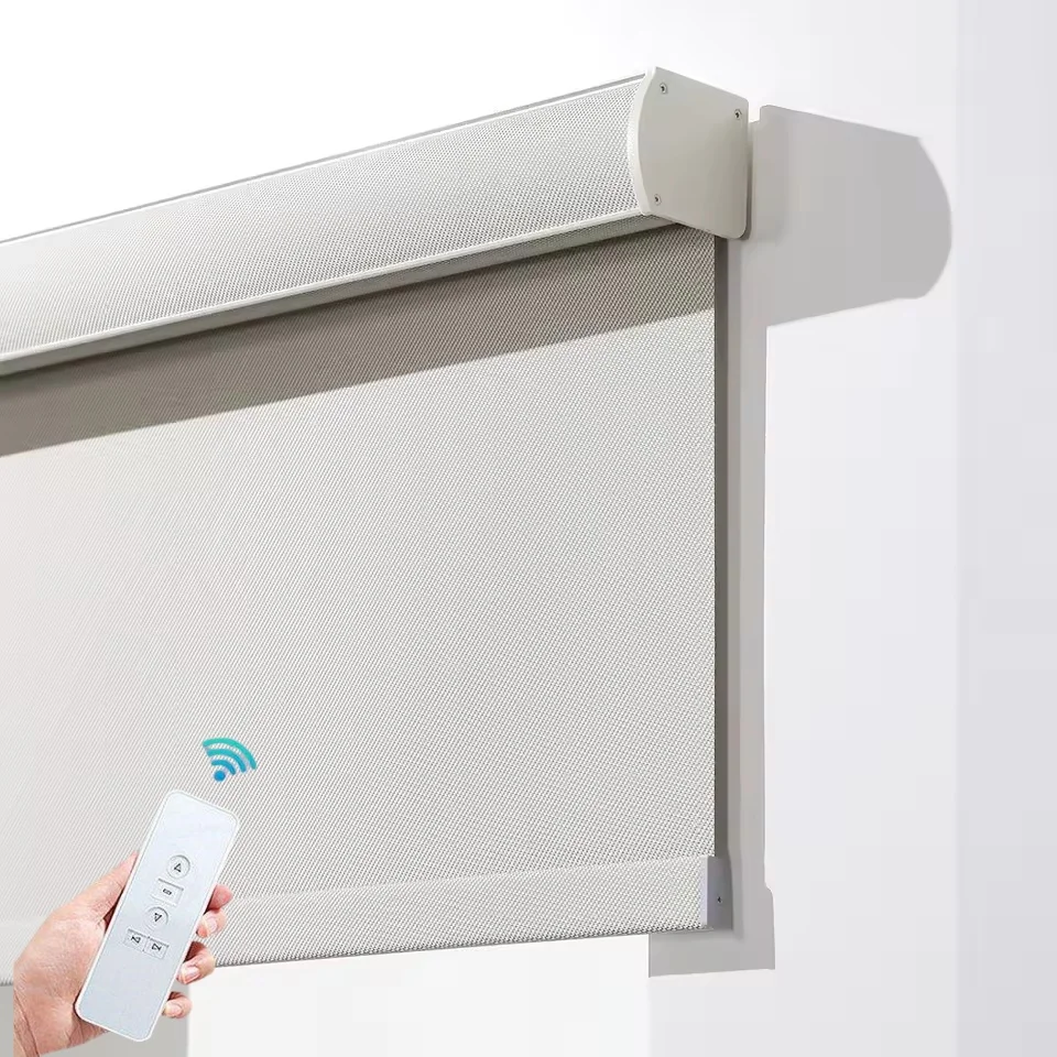 Smart Zigbee Roller Blind Custom Size Blackout Blinds WiFi Electric Motorized Shade Tuya App Control for Window