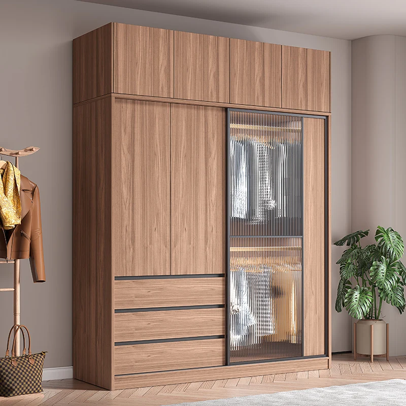

Drawer Storage Men Wardrobes Luxury European Wood Organizer Apartment Wardrobes Clothes Living Room Armadio Guardaroba Furniture