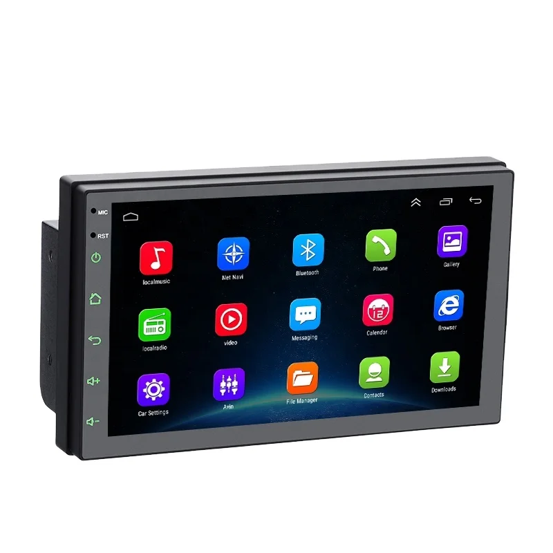 China Double Din Digital Layar Sentuh Stereo Mobil 2din Autoradio Central Multimedia Android Autoestereo