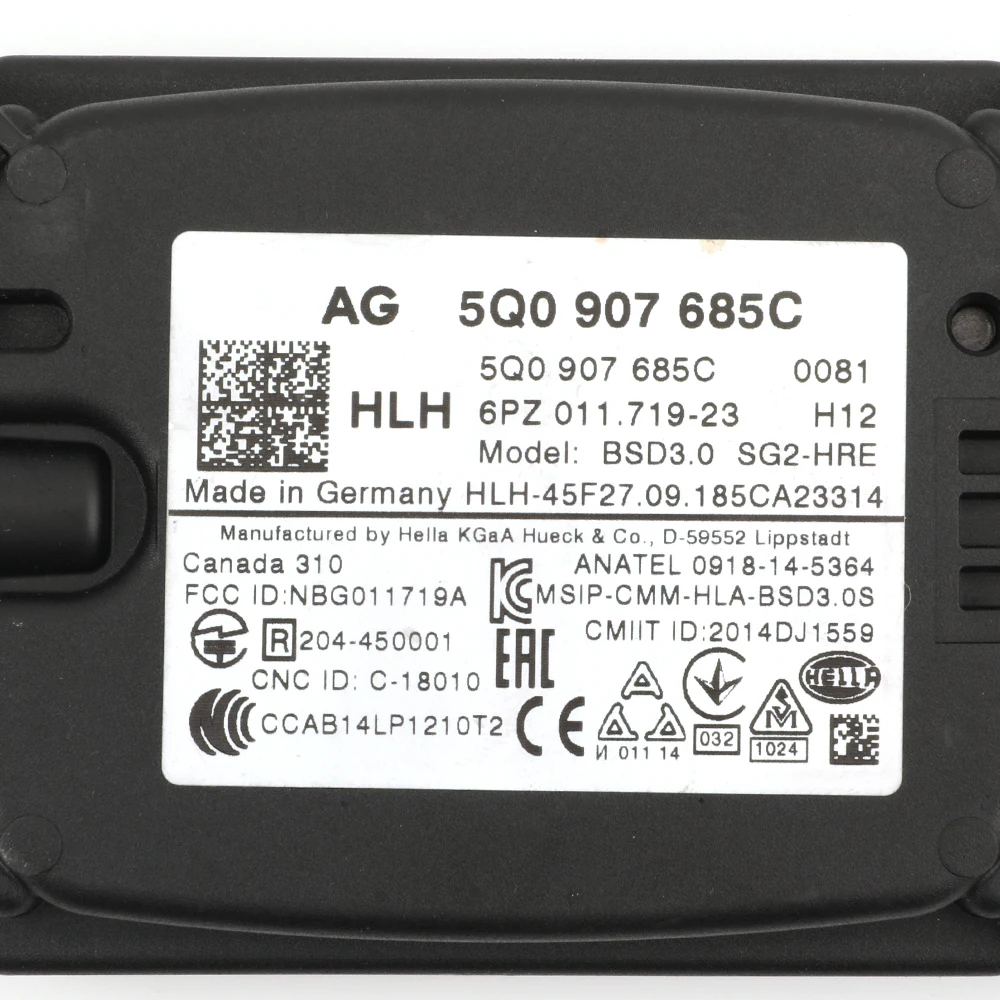 Lane Change Side Assist System Blind Spot Module Radar 5Q0907685C for VW GOLF 7 MK7 Sharan Octavia Superb Seat