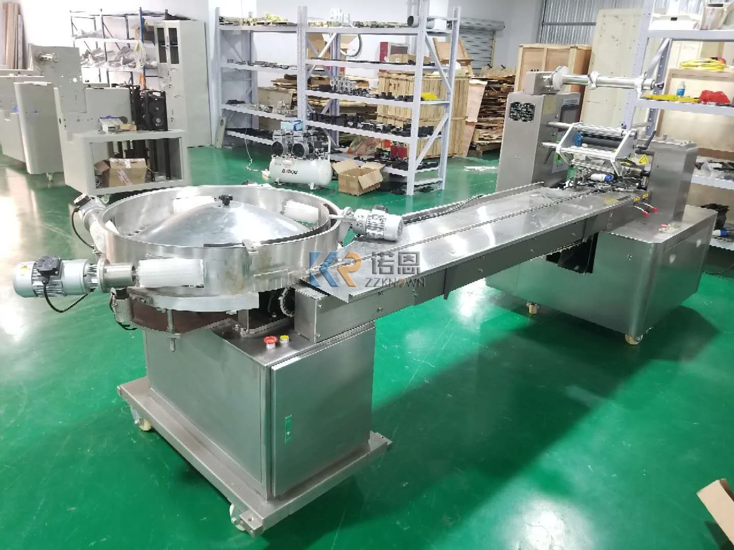 Máquina Horizontal automática para embalaje de alimentos, embalaje para galletas, pastel, pan, dulces, Chocolate, Bar, almohada de envoltura