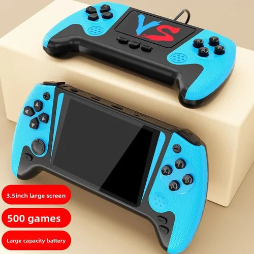 Imagen 2 del producto Nueva consola de juegos portátil Q21: consola portátil clásica retro nostálgica de pantalla grande 500 en uno