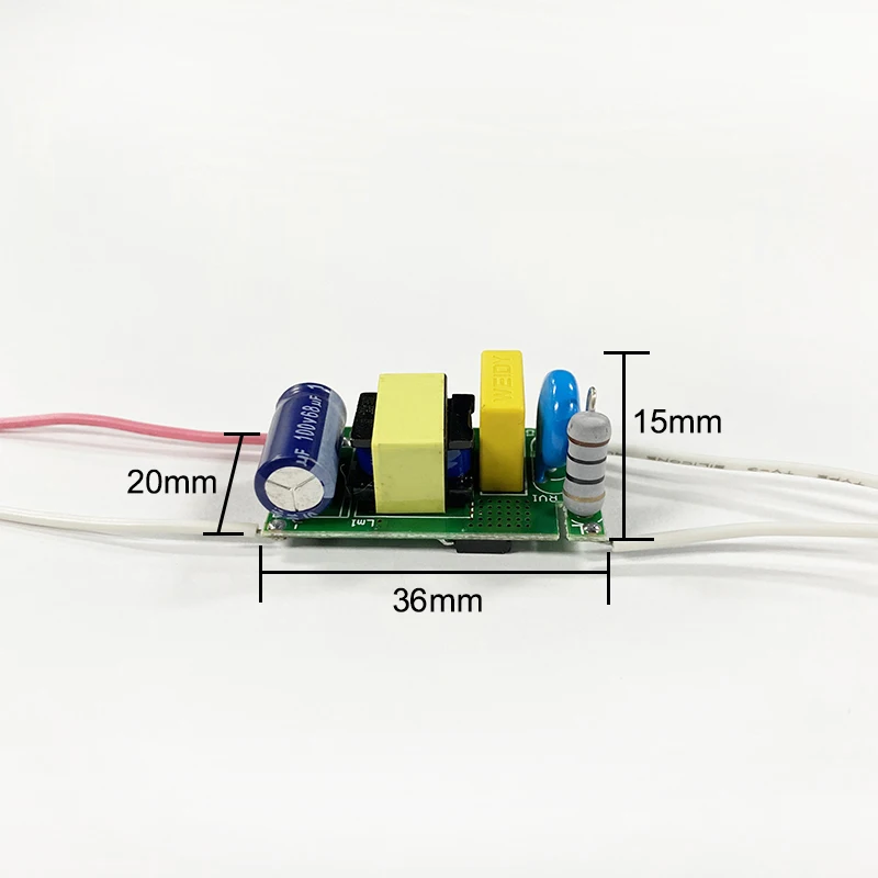 AC100-305V Input E27 GU10 E14 13-24*1W Led Driver 15W 18W 24W Lamp Power Supply Lighting Transformers 2.5kv Surge Protection