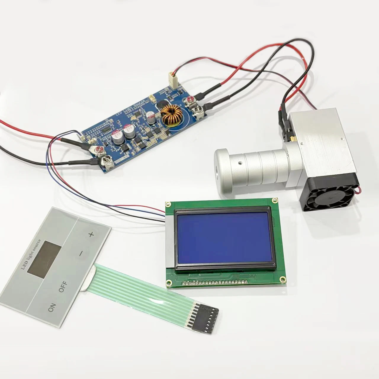 Source de lumière d'endoscopie médicale 80W, haute luminosité 7000K, accessoires de caméra pour contrôle PWM de la lumière pour Lapraoscope ORL