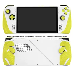 Yellow TALONGAMES Controller Grip Tape Compatible with Rog Ally,Anti-Slip,Buttons,Textured Skin Kit for Rog Ally Handle Grips