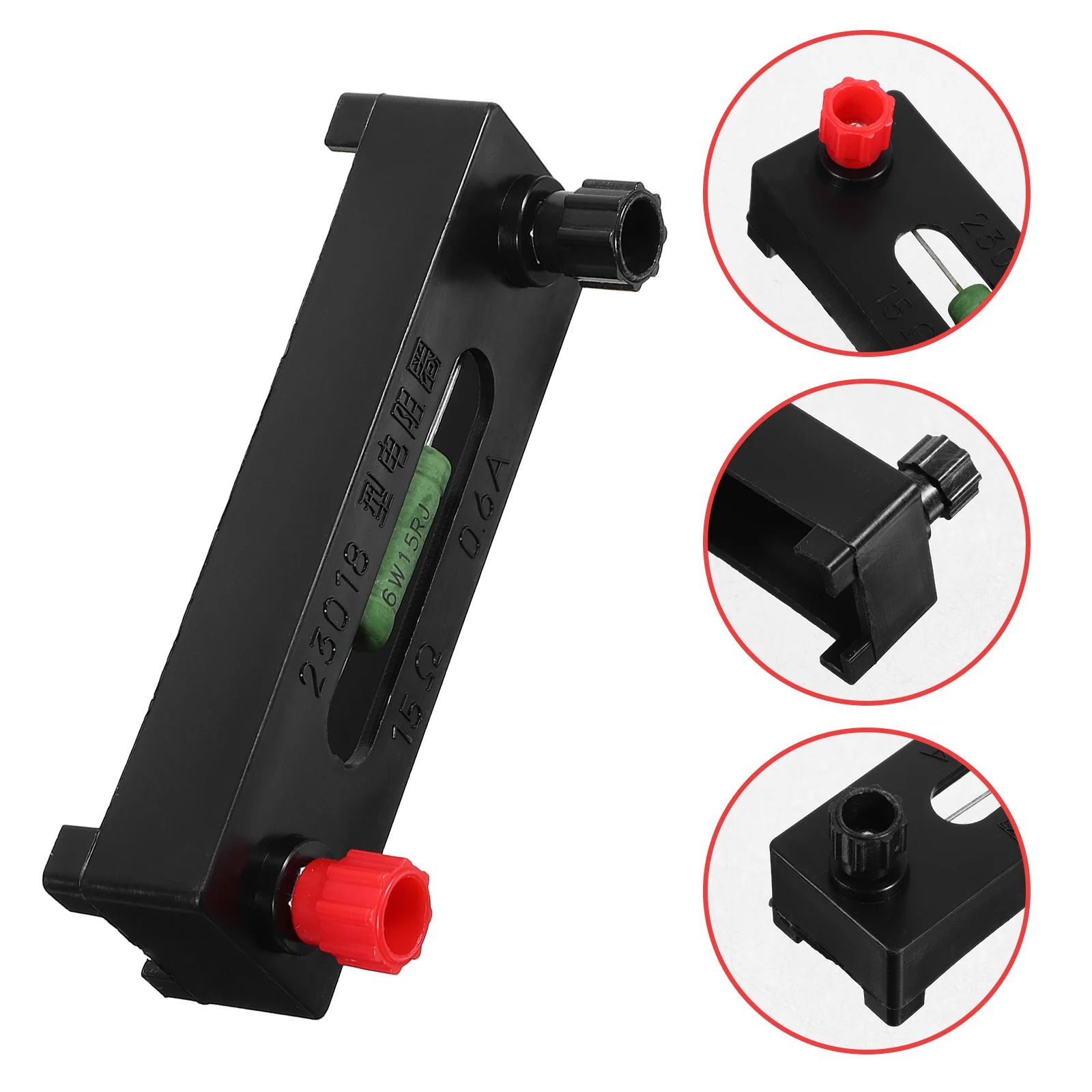 

3Pcs Resistor Instrument 10 Ohm 5 15 Ohm Precision Load Resistor for Science Experiment Kit Kids Physical Circuit Learning