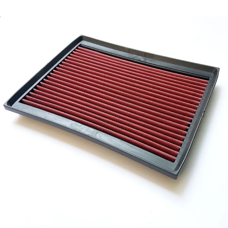 High Flow Air Filter Fits for Audi A4 Cabriolet 2.0L L4 Gas/2.0L L4 Gas/S4 4.2L V8 Gas/A4 3.0L V6 Diesel/4.2L V8 Gas