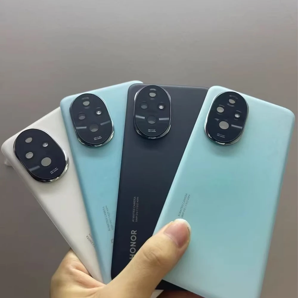 الهاتف الذكي - HONOR 200، 12 جيجابايت + 256 جيجابايت، 5G هاتف محمول Snapdragon 7 Gen 3 Android 14 شاشة AMOLED مقاس 6.7 بوصة وبطارية 5200 مللي أمبير في الساعة