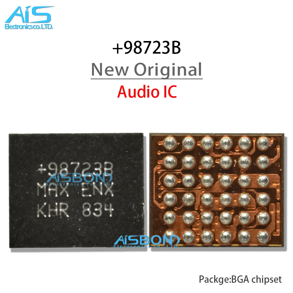 2Pcs/Lot New Original Max98723B +98723B Audio IC For IPAD AIR2 mini4 Pro10.5 2018 Pro11 11inch 12.9 3rd 98723B ring code IC