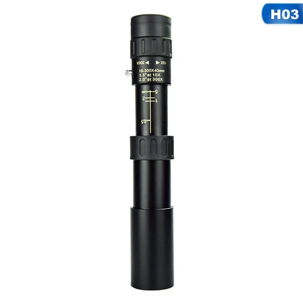 Outdoor Telescope with Tripod Photo Clip Portable HD High Magnification Monoculars Retractable Waterproof Telescope Hunting Tool