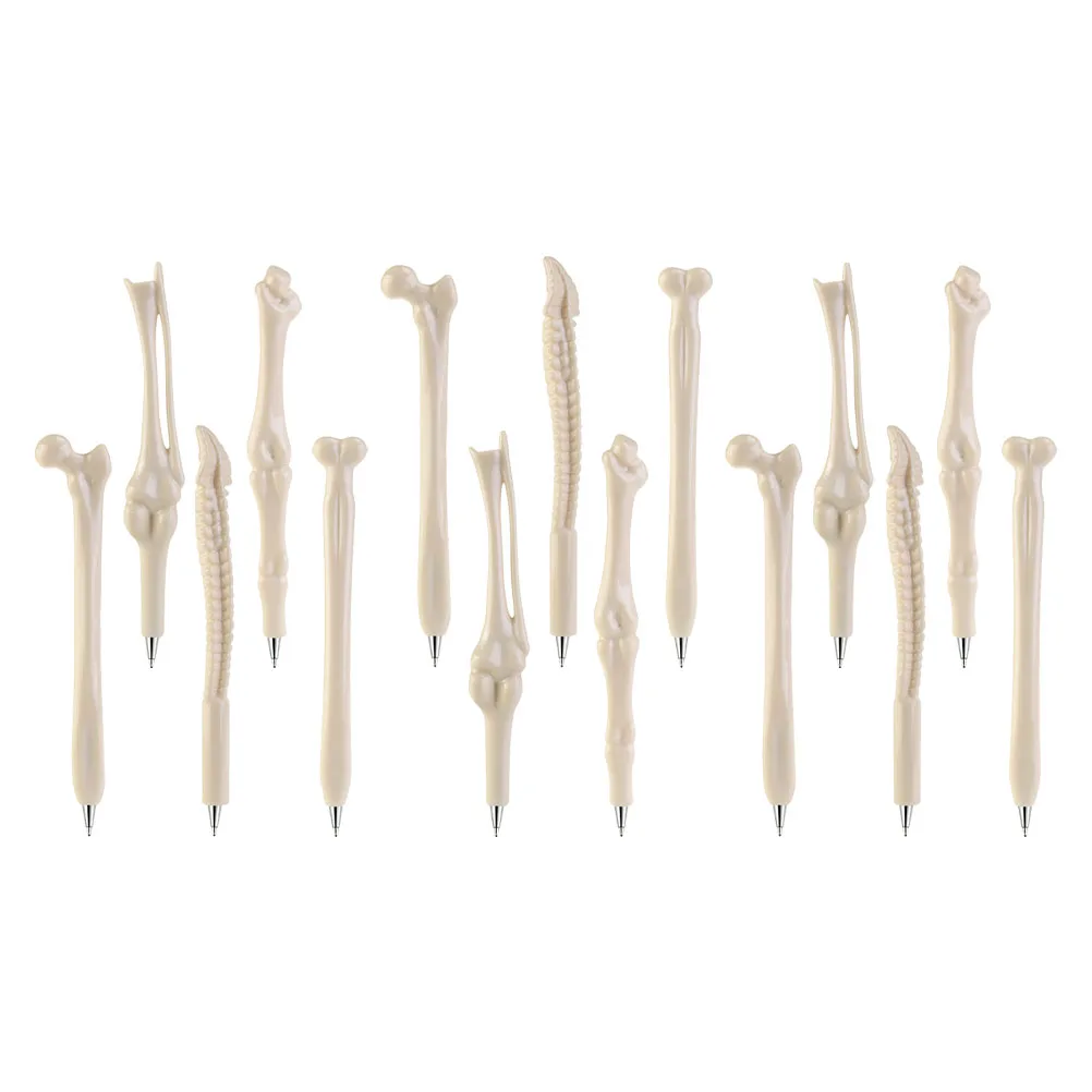 

Bone Shaped Ballpoint Pens Smooth Writing Creative Design Gifts Students Kids Halloween Party Favors Daily Stationery
