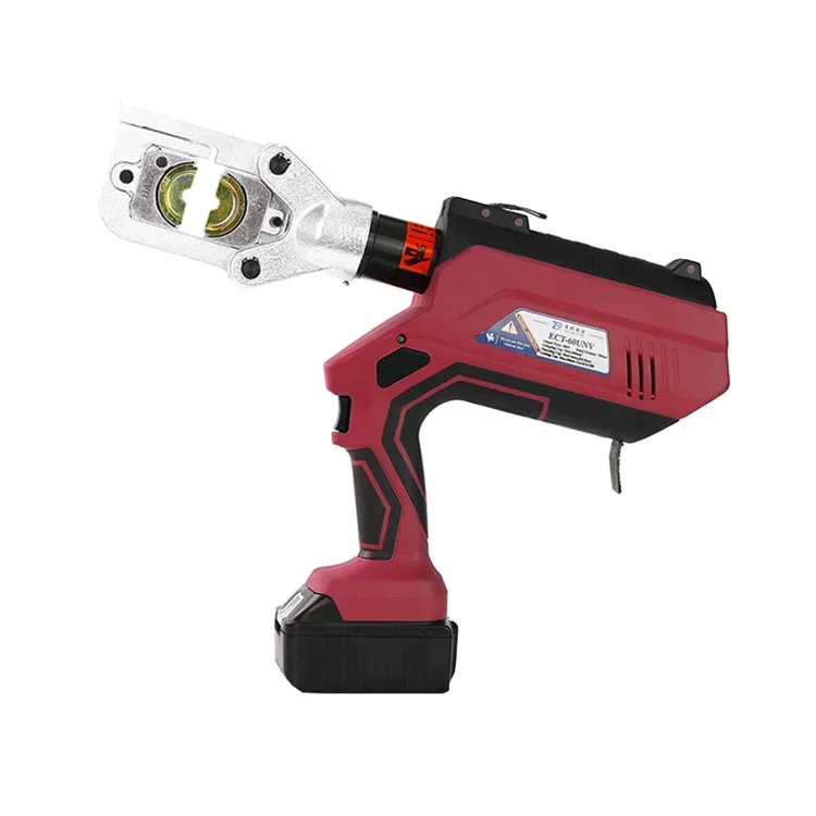 ECT-60UNV  6T Battery Powered Multifunctional Cutting Punching Electric Hydraulic Crimping Tool