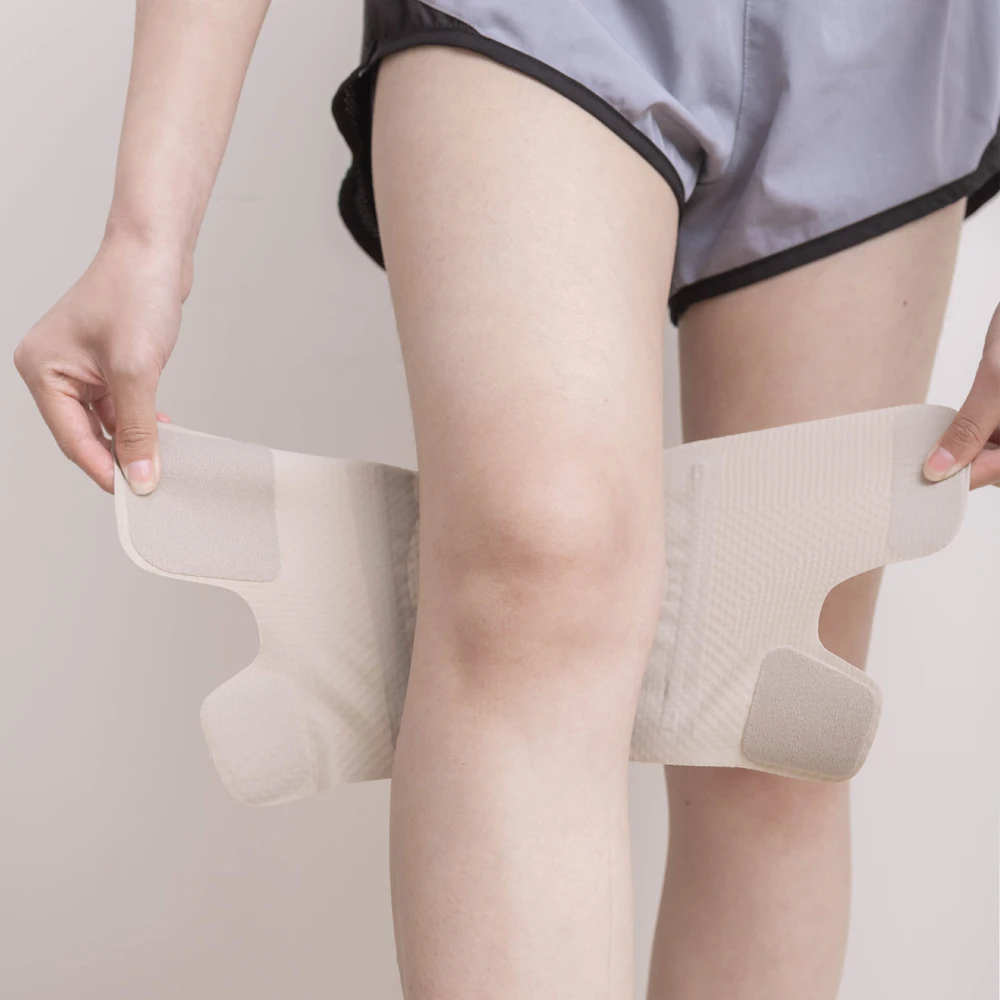 1 Stück leichte atmungsaktive Knies tütze, verstellbare offene Patella mit zwei Seitens tabilisa toren zum Wandern, Laufen, Sport, Training