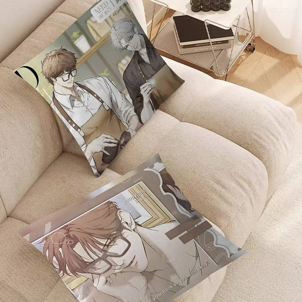 Nerd Project bl Anime Maple Design Cushion Cover Happy Autumn Harvest decor Holiday Decorati Pillow Cover