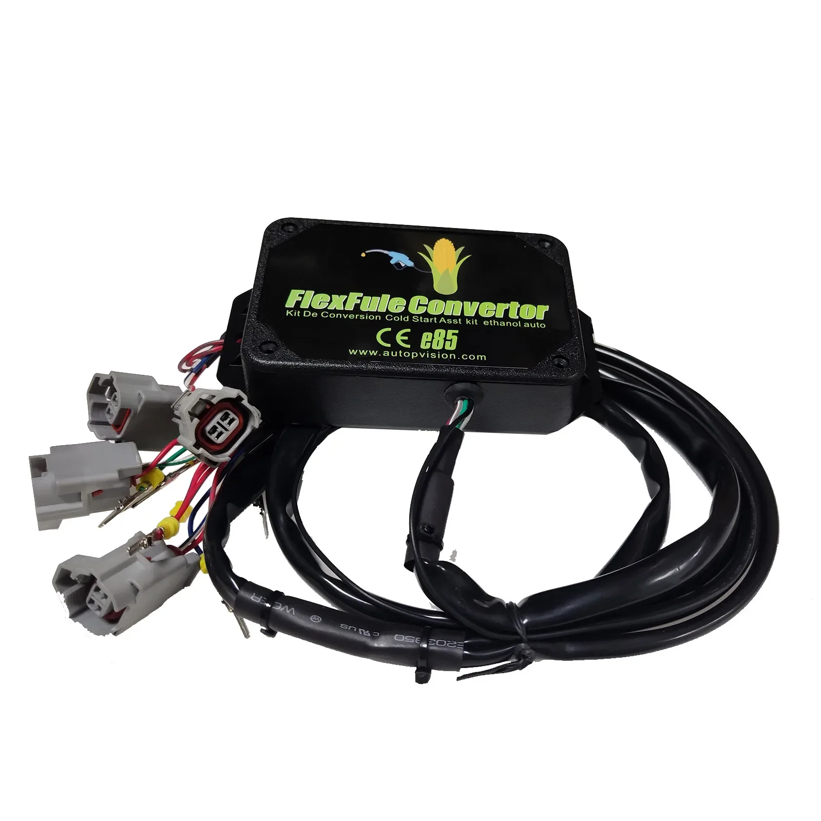 Imagem -02 - Connetor da Injeção de Combustível do Carro do Etanol de E85 3cyl 4cyl com Começo Fresco Asst Conectores Opcionais Disponíveis para Ev1 Ev6