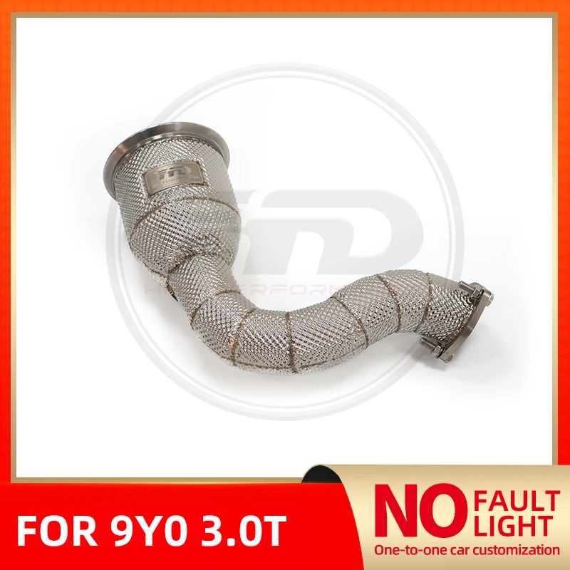 

HMD Exhaust System High Flow Performance Downpipe for Porsche Cayenne 9Y0 3.0T With Heat Shield