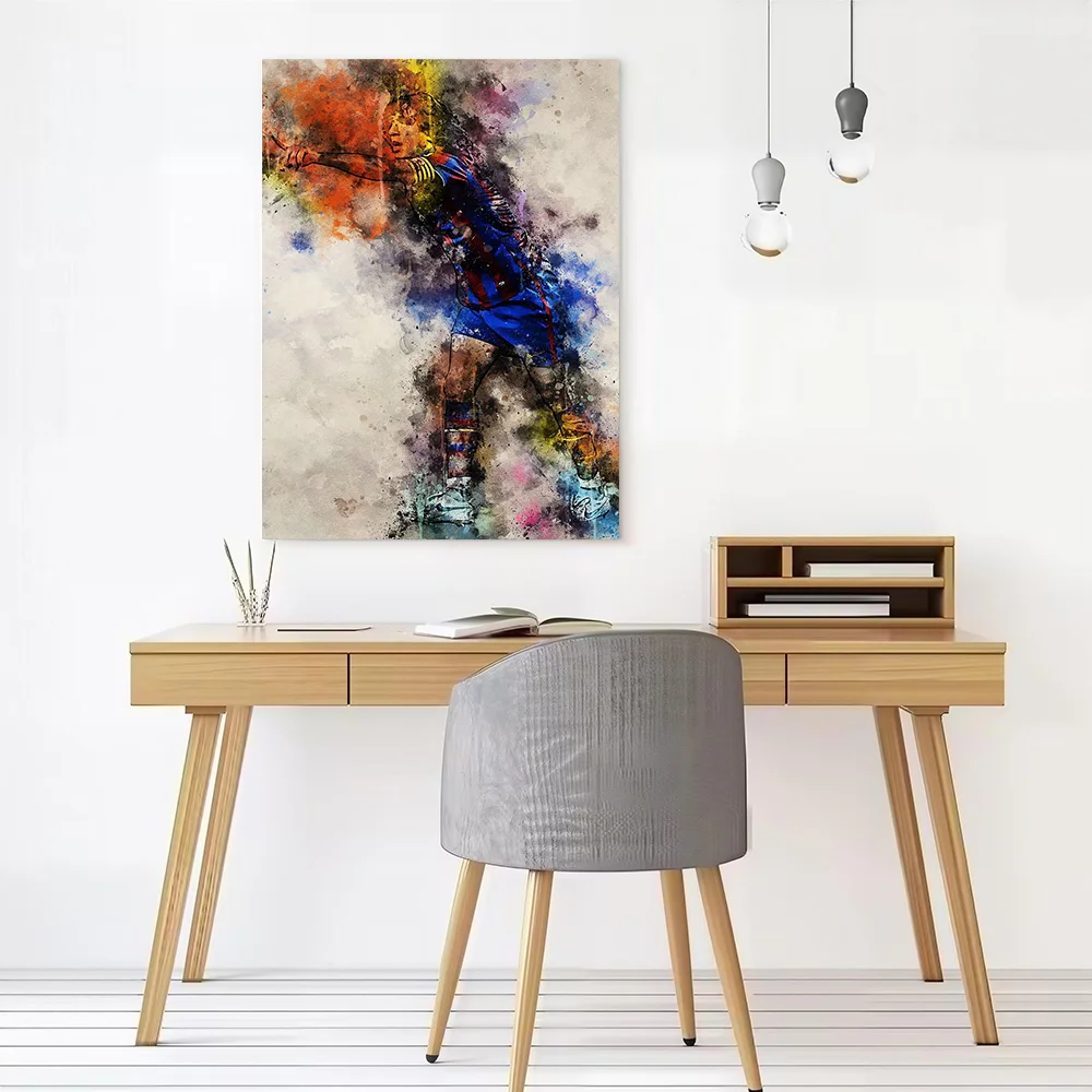 Carles Puyol Printed Canvas Poster Custom Pictures Wall Art Canvas Painting for Home Decorations Interior Decoration Room Decor