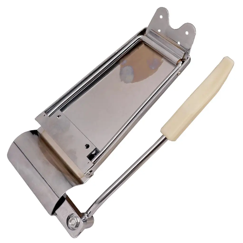 

Silver Zinc Alloy Tremolo Bridge Tailpiece Guitar Repair Parts Vintage Electric Guitar Accessories for SG