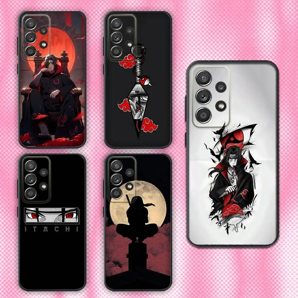 

U-UchihaS I-ItachiS Phone Case For Samsung Galaxy A13,A21s,A22,A31,A32,A52,A53,A71,A80,Soft Black Shell