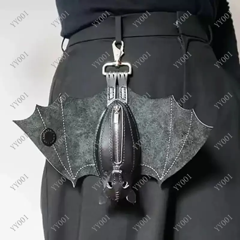 Funny Bat Design Coin Purse Trendy Mini Wallet for Coins & Small Items